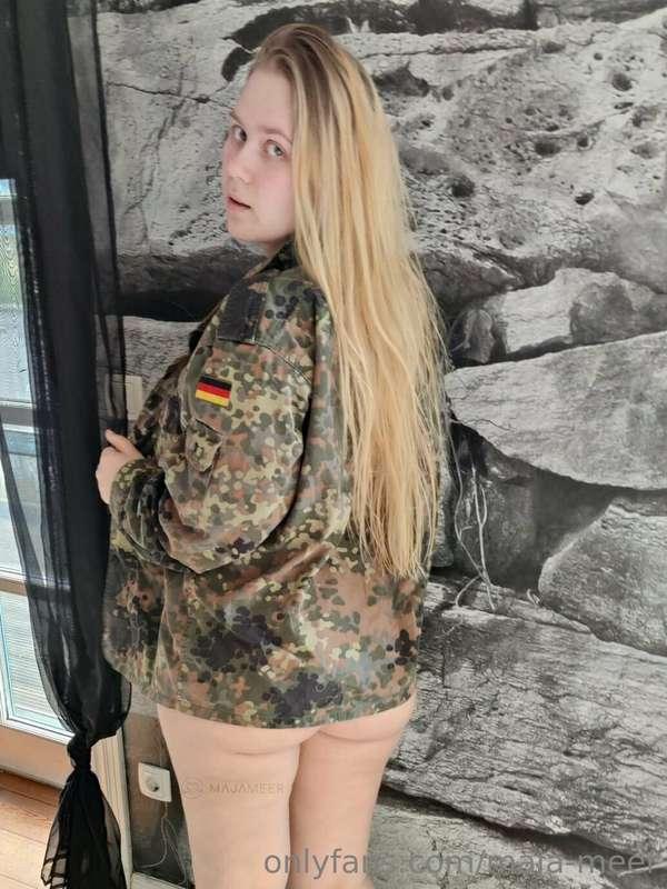 Me in uniform? Hm I don't know - what do you think?