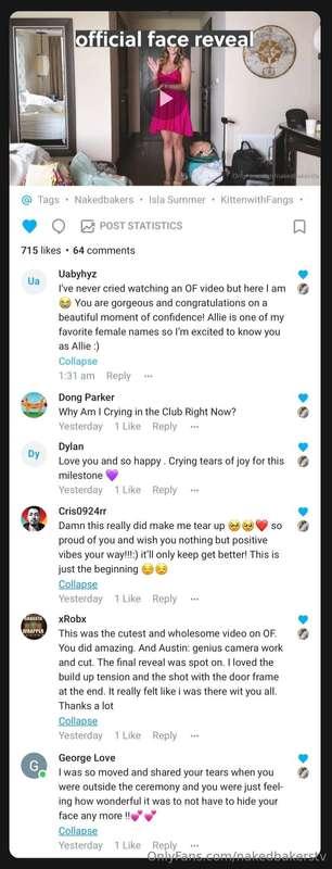 I woke up and read every comment on the Official Face Reveal..