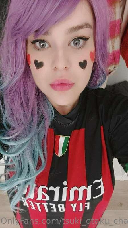 Tifate con me!! Se sta sera si vince e mi scrivete forza Mil..