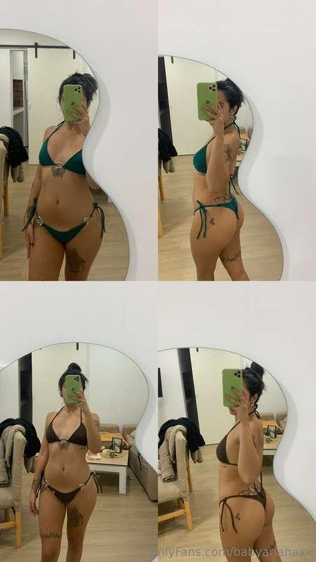 Which color suits me best?💚🤎🥵🥵🥵