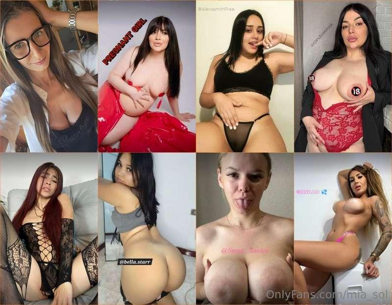 ✨🌸 @ESTERFREEE 🌸✨😈‼️ @candiceblack1 😈‼️🍬🎀 @ALEXASMITHFREE 🎀🍬..