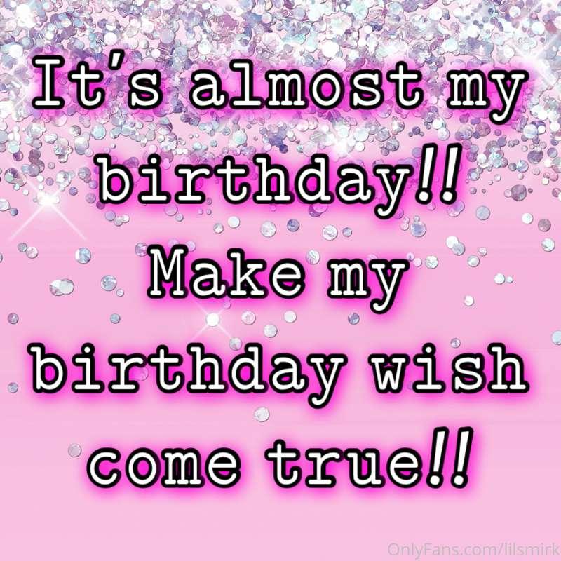 11/12 is my birthday!!  Wanna get me in the mood to be naugh..