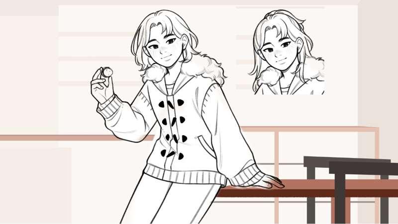 OL2: Qiu Step 2 CG Lineart