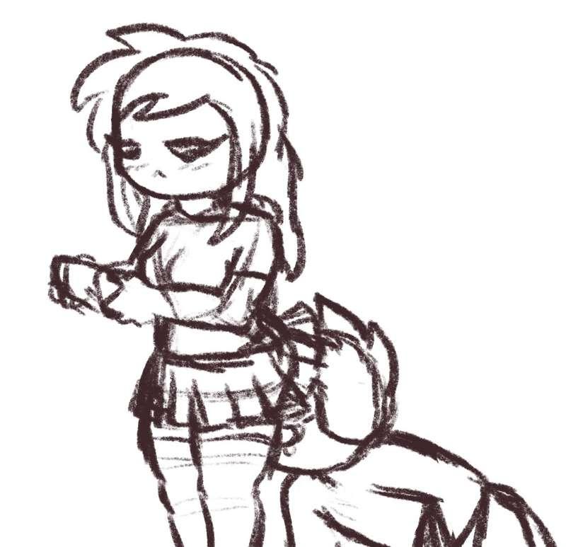 Booty Booty Sketch