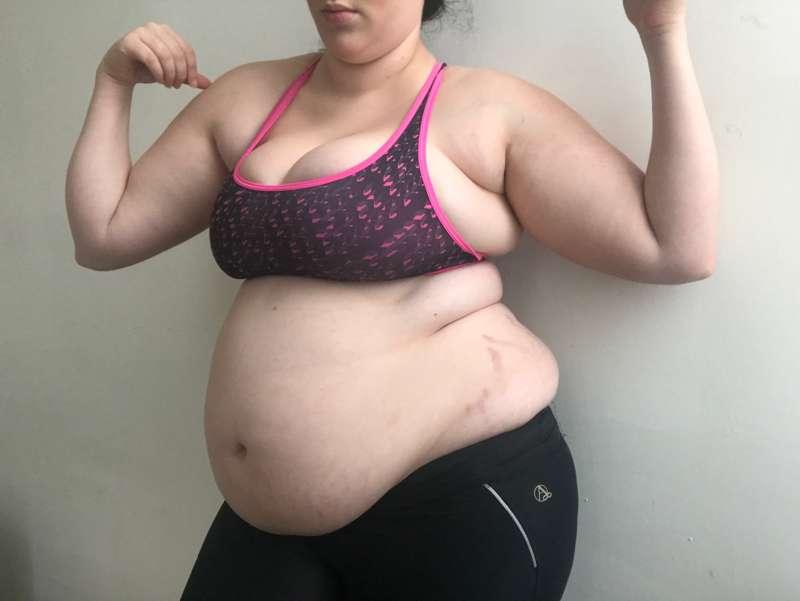 Overweight Girl in Denial 