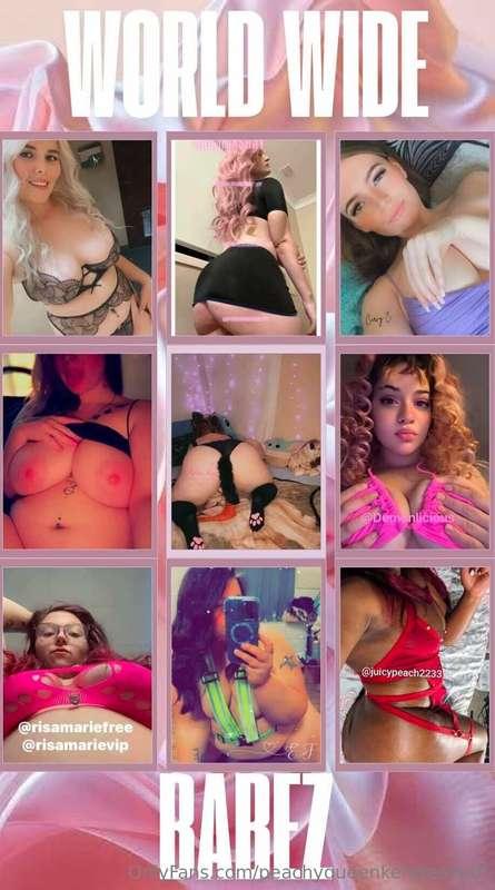 MY GIRLFRIENDS ARE WAITING FOR YOU DADDY, GO CHECK THEM OUT ..