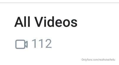 I have 112 full length videos now!!!!! Wow that’s wild! How ..