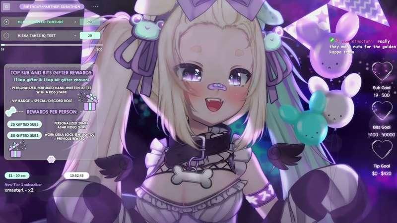 🐾┆[ASMR STREAM VOD] 🔥 NO SLEEP 24 HR Subathon Birthday Fun!🥳