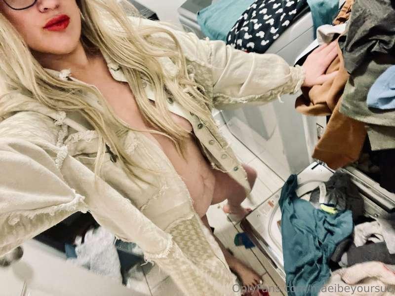 Would you help me with the laundry if I did it dressed like ..