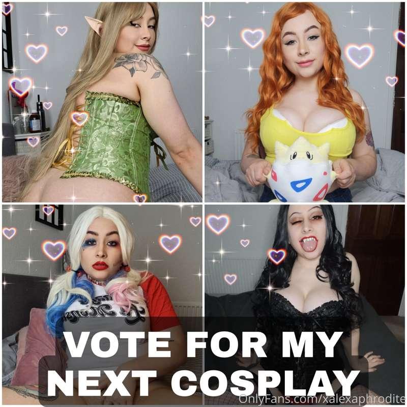 I wanna dress up as a hot anime girl and make some sexy cont..