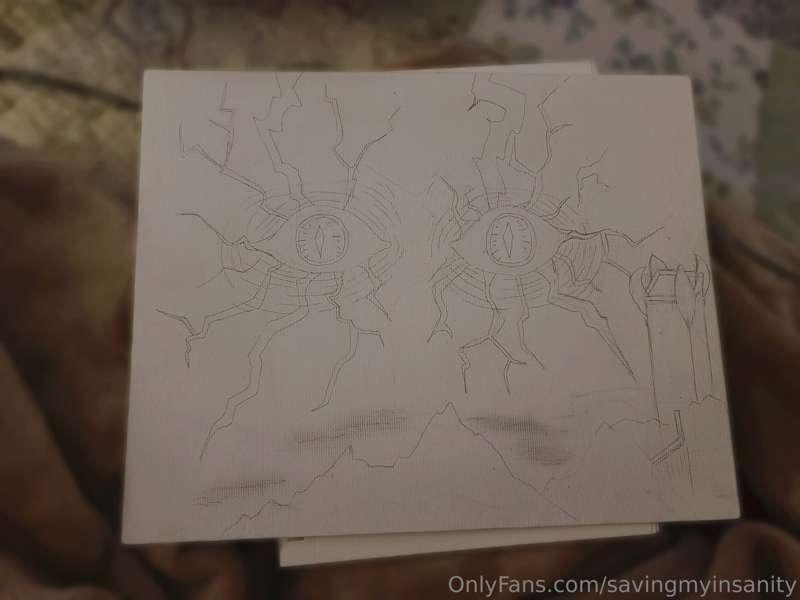 Gonna be doing some paintings so sell at Nelson's:)
Started ..