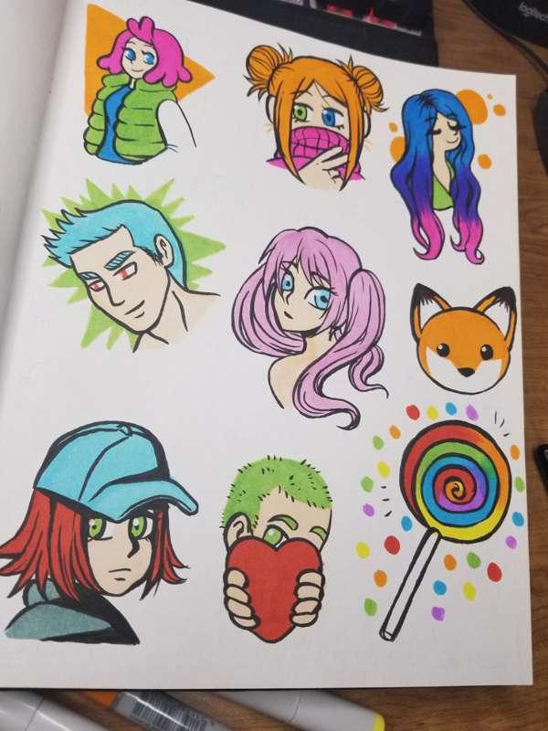 Weird doodles