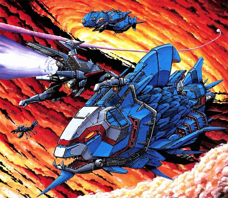 Retro Art Gallery/Gaming Historica | Rare Darius Super High Resolution Artwork! You lucky!