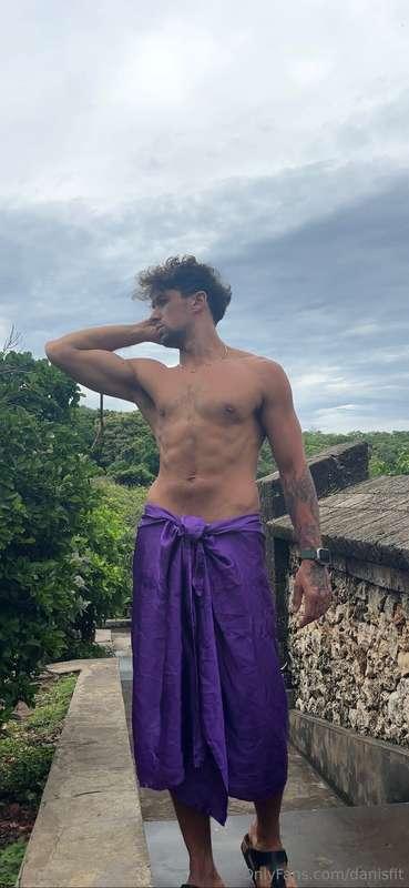 You should wear this when visiting temples in Bali.