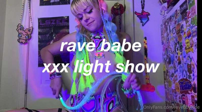 have you seen my newest naughty rave babe video yet? it’s a ..