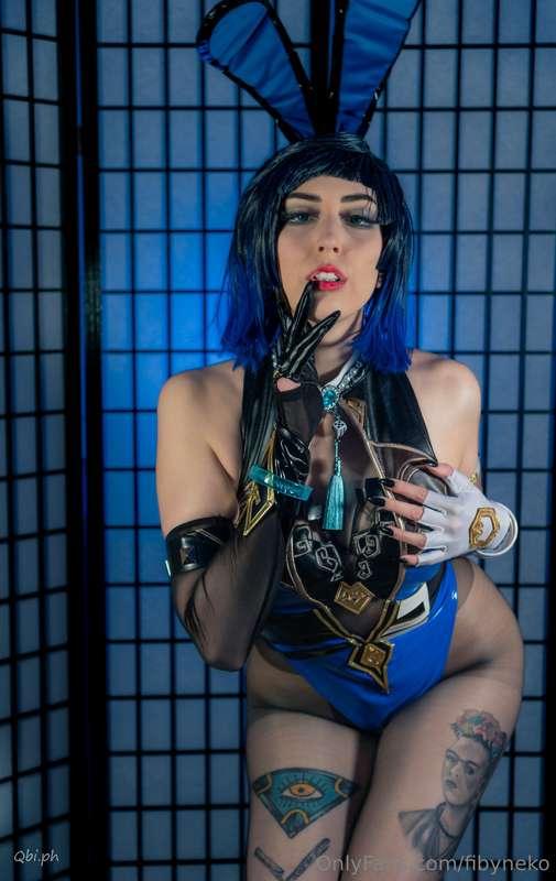 Yelan bunny set 💙 spero vi piaccia 👅