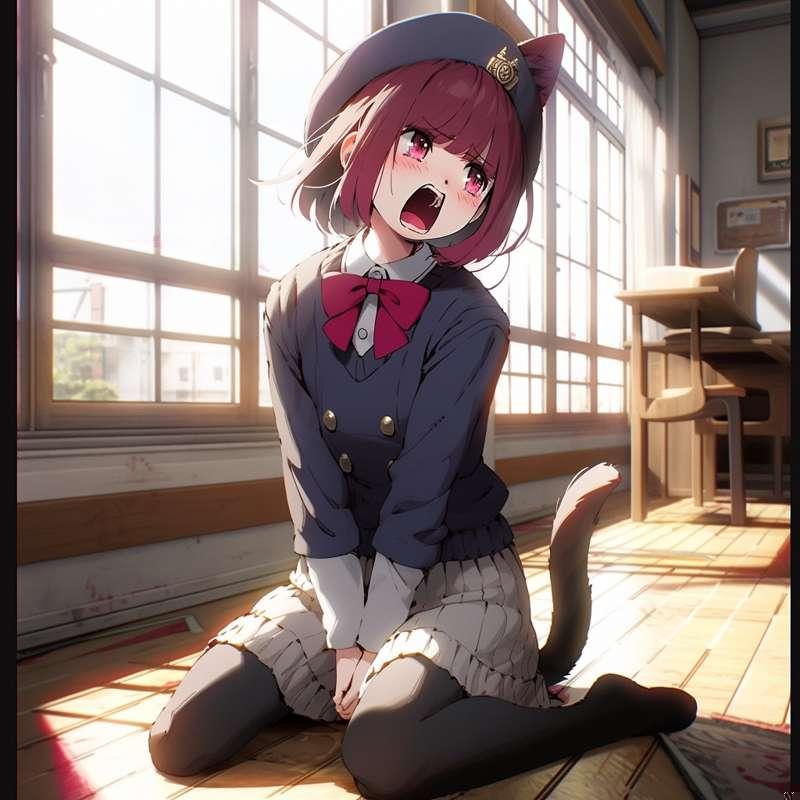 Cat TF by Kana Arima(Oshi no ko)
