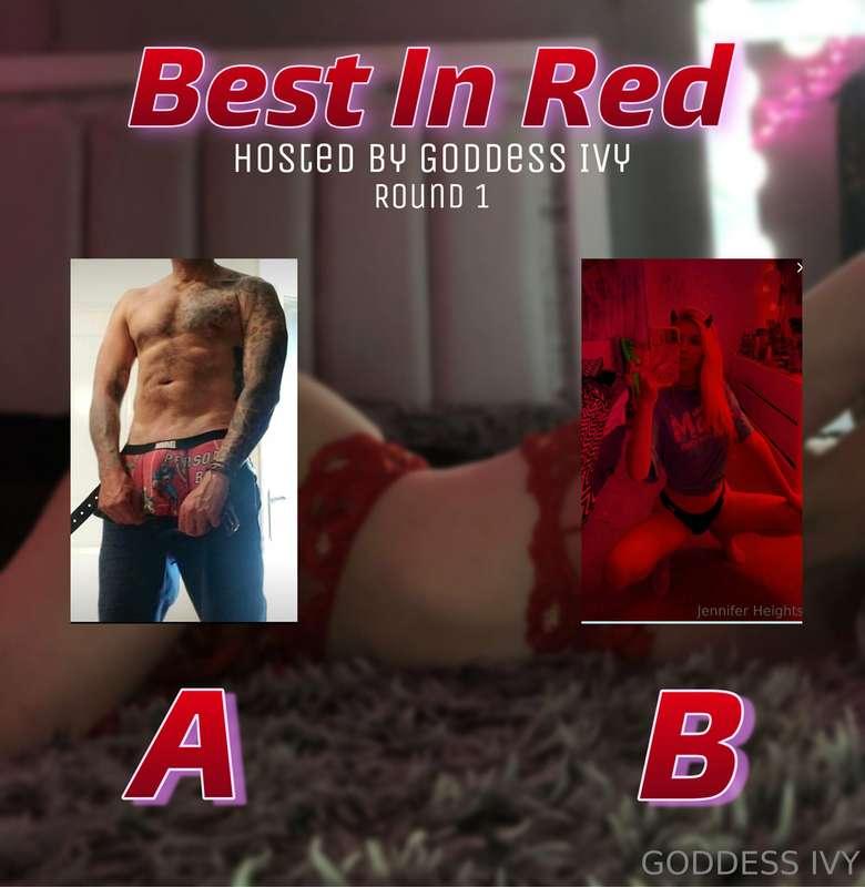 ## 𝓑𝓮𝓼𝓽 𝓘𝓷 𝓡𝓮𝓭 🌹
Ｒｏｕｎｄ １
🏆 7Day 📌 + 3 Mass Dms to 7K! 
.
A. ..