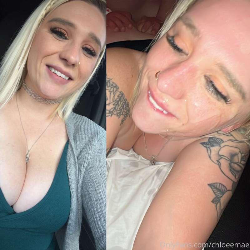 A little before and after.