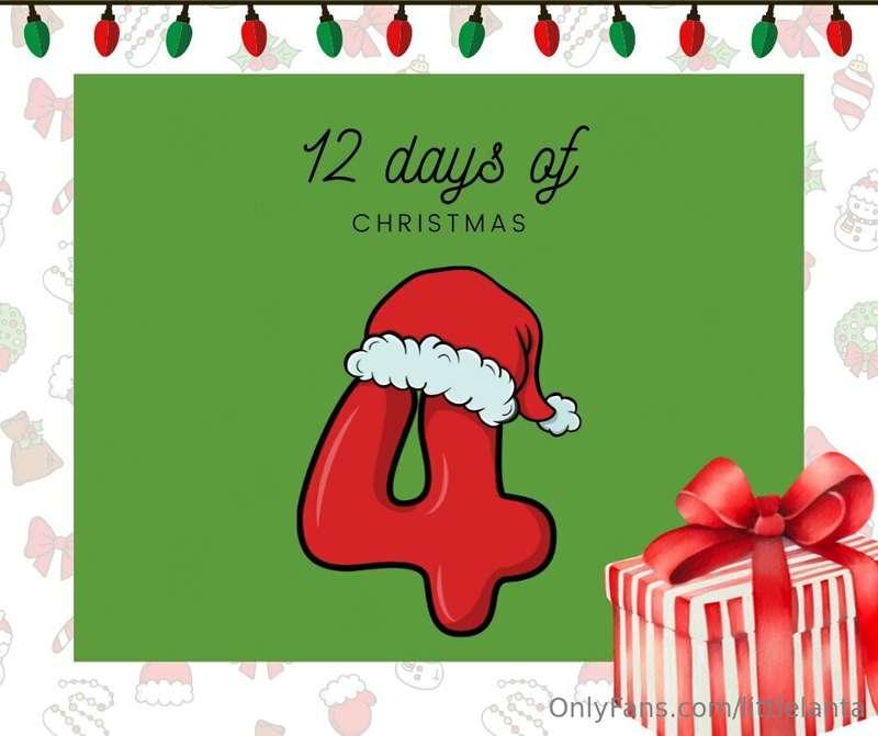 ***On the 4th day of Christmas my true love gave to me*** Go..
