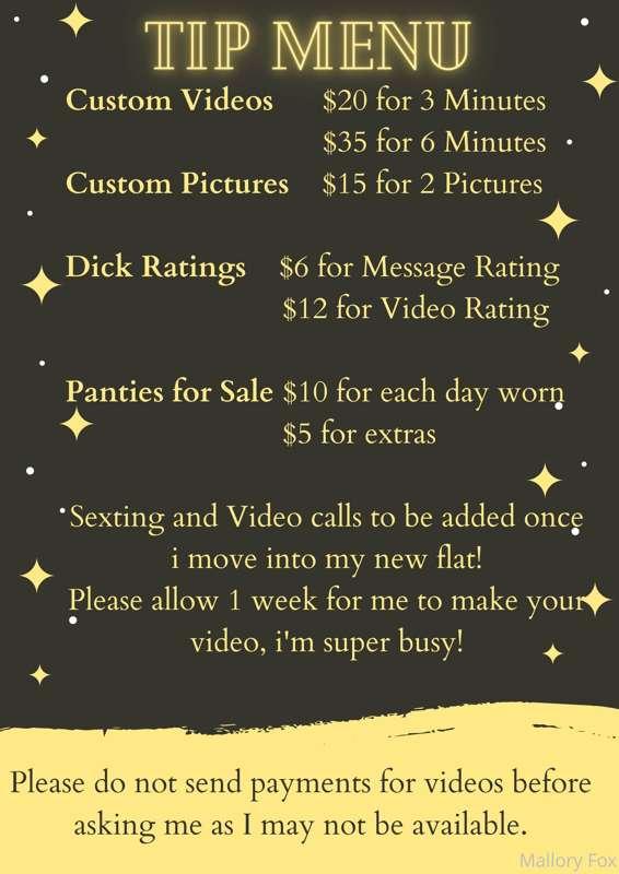 *Click the Image for Full Menu*

• RULES TO MY PAGE • 

Fail..