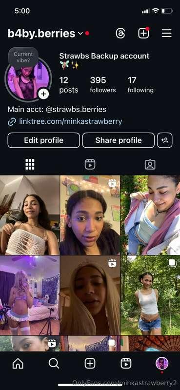 Incase you do stay up to date with me on Instagram.., my mai..