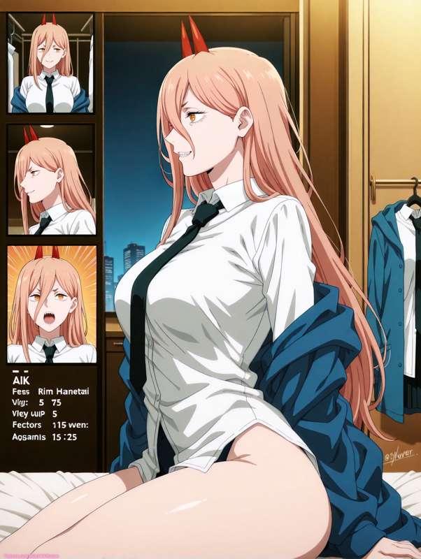 Power of Chainsaw Man Sexy Poses [Gen 2.5]