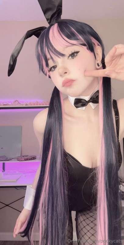 Easter bunny was a little late this year 🐰🖤