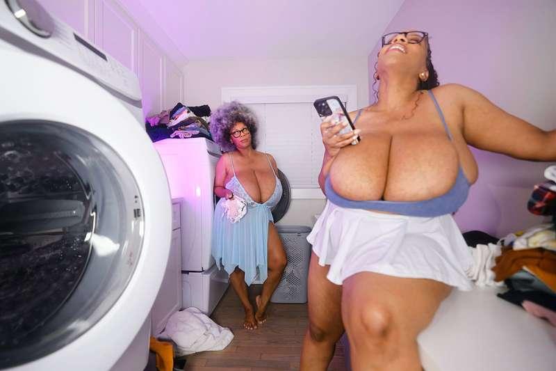 Laundry day. I’ve been in here folding clothes, decided to t..