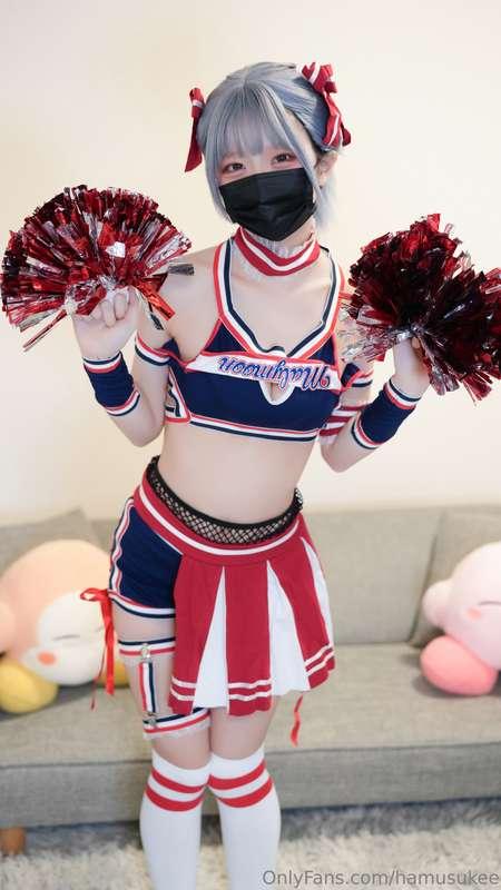 cheering