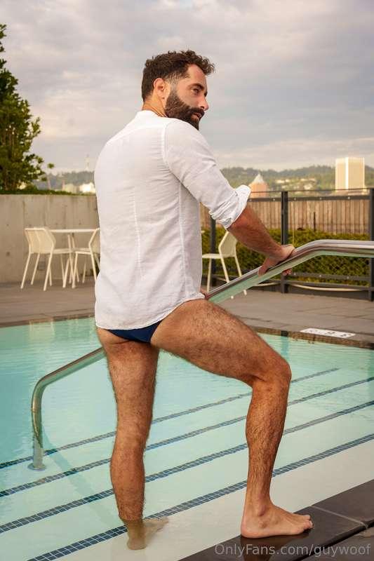 Give me a pool and some sunshine. That's all I need