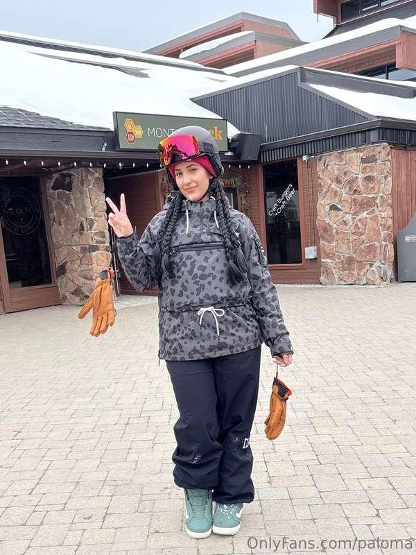 Day one was amazing!! I just love snowboarding so much! It’s..