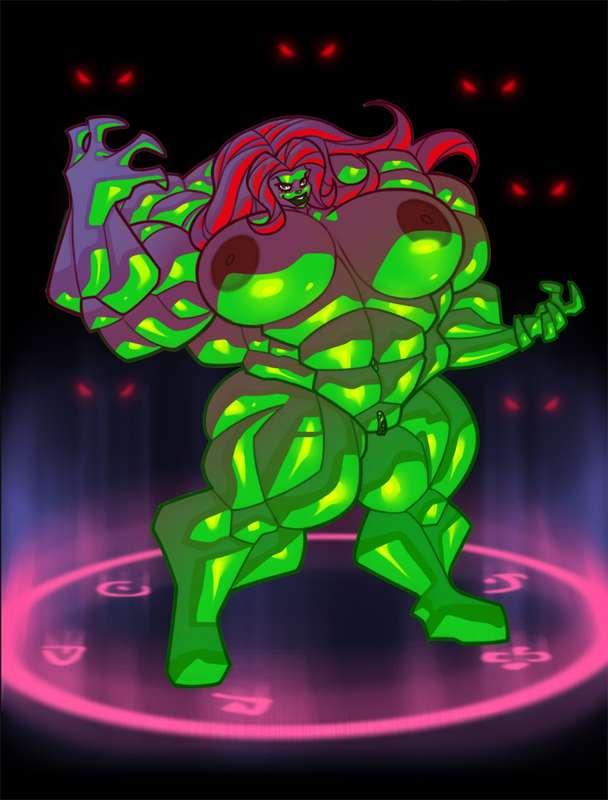 Madelyne Pryor 5 She-Hulk version
