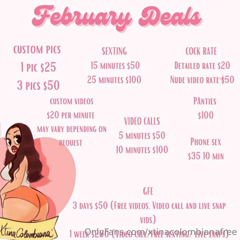 New menu ❤️💋⬇️