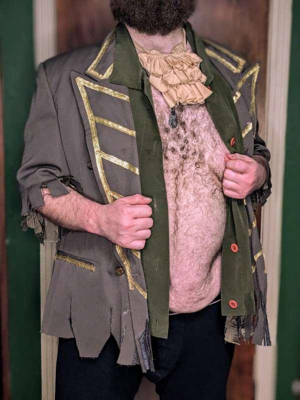 Avast ye landlubbers, Captain Grizzly the redbeard pirate is..