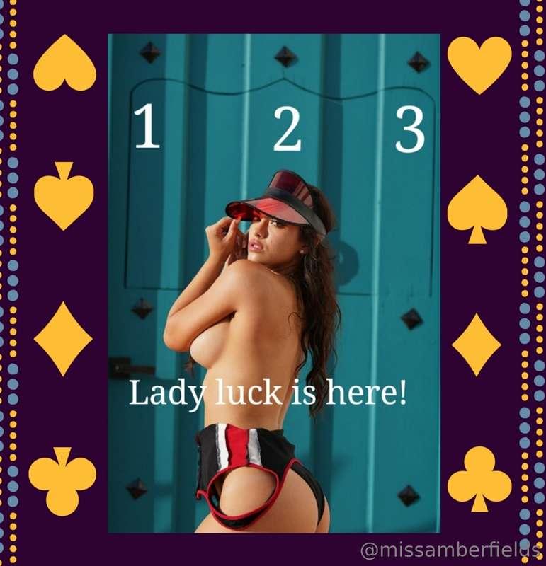 ### Are you feeling lucky? Well let's place a game of chance..
