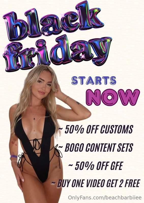 IT'S HERE!!! 🖤 The best deals of the year right here at your..