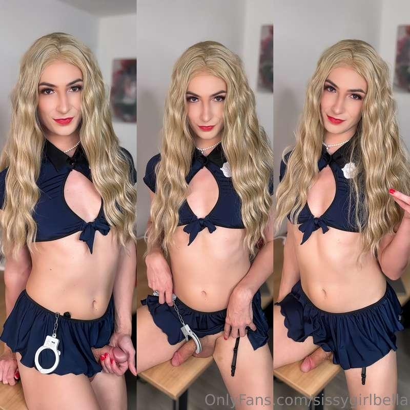 There’s only one way to get out of this arrest .. start suck..