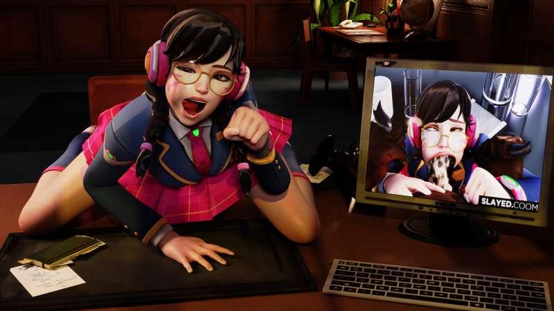 Academy D.va's Extracurricular Extortion