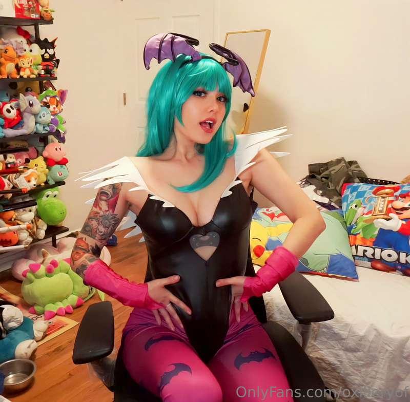morrigan boobs set about to drop in your dm's/messages 🤗you ..
