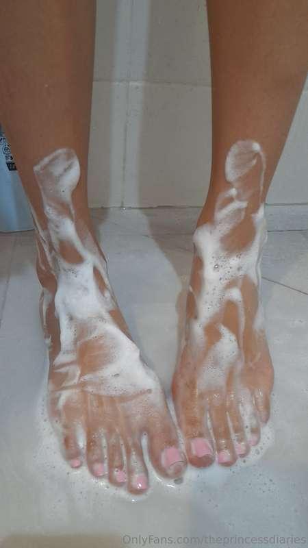 Are we going to take a shower or don't you dare?