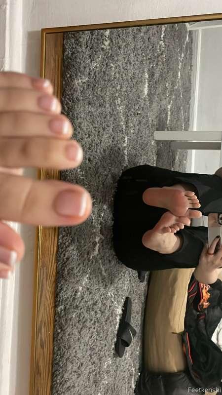 Mani pedicure- $120. 

Send! 🤍🤍🤍
