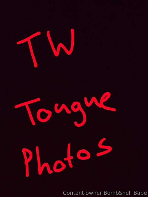 To those who were excited to see my tongue in all its split ..