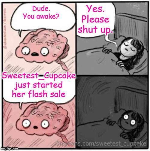 Saturday Flash Sale going for the next 3hrs!~ Check you DMs ..