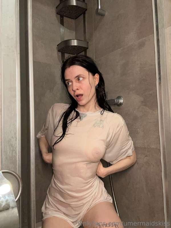 An evening shower is my way to wash away all the stress of t..