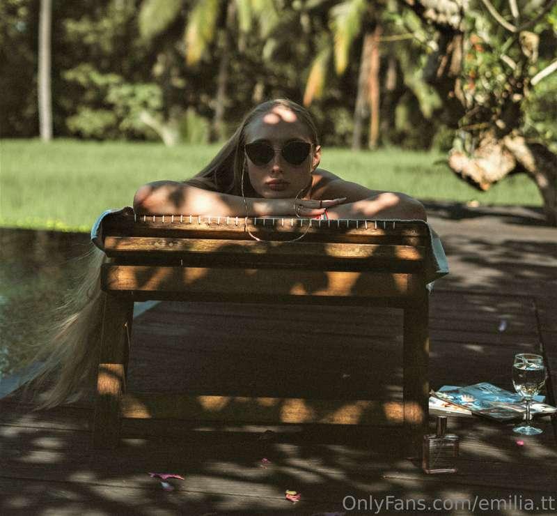 A day at the pool is all about your warm hands, cool water a..
