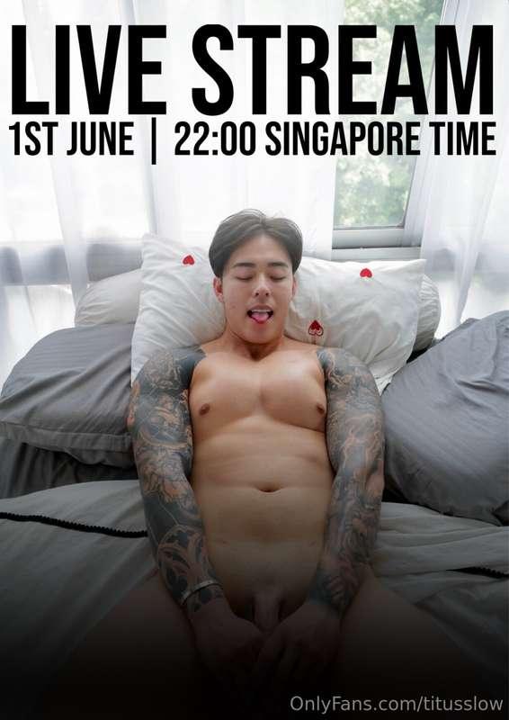 😈LIVE STREAM | June 1 | 22:00 Singapore Time 😈I’ve saved thi..