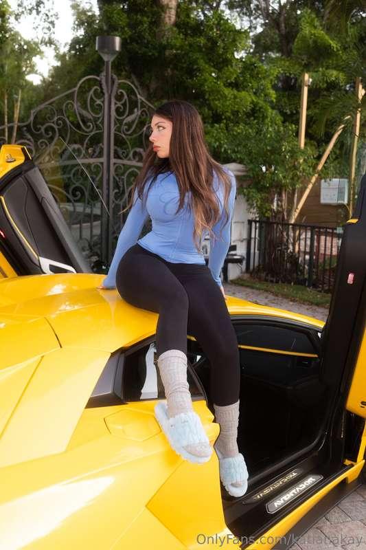 cant tell if i wanna ride in this or ride on you 