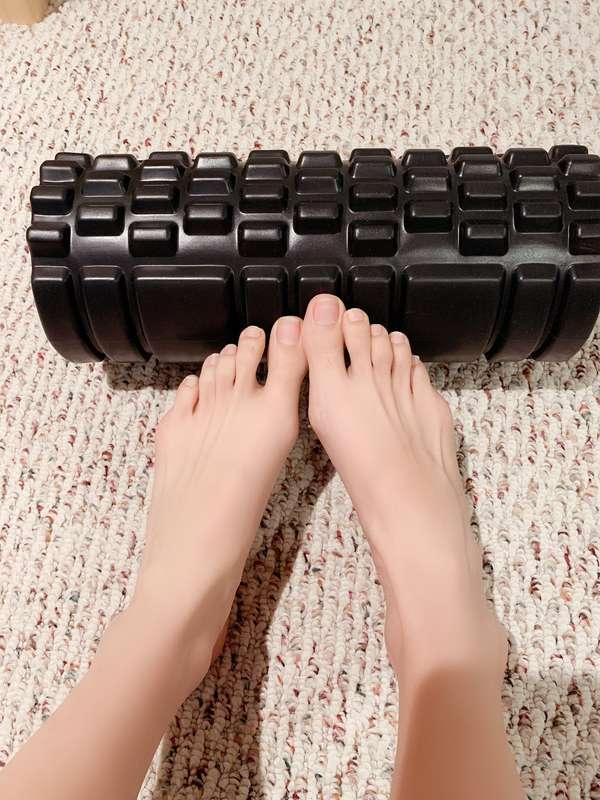 My leg is too long it doesn’t fit into the screen~ 腿太长了拍不全～