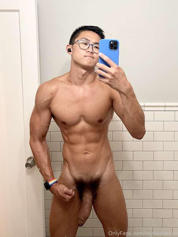 My morning workout has got me hard 💪🏼😤 also, look at my new ..